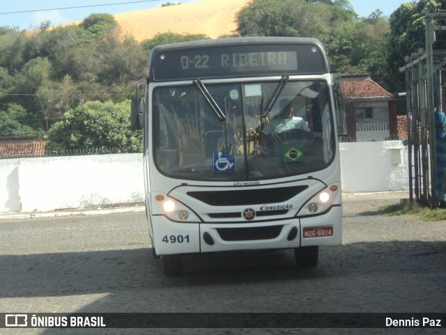 Empresa de Transportes Nossa Senhora da Conceição 4901 na cidade de Natal, Rio Grande do Norte, Brasil, por Dennis Paz. Número da foto: #10688582.