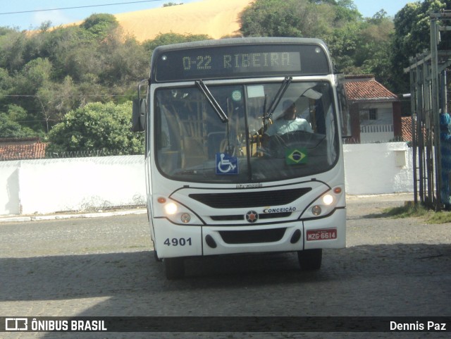 Empresa de Transportes Nossa Senhora da Conceição 4901 na cidade de Natal, Rio Grande do Norte, Brasil, por Dennis Paz. ID da foto: 10688582.