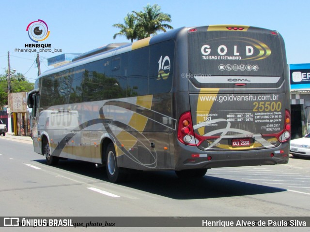 Gold Turismo e Fretamento 25500 na cidade de Itu, São Paulo, Brasil, por Henrique Alves de Paula Silva. ID da foto: 10691057.