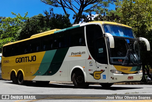 Empresa Gontijo de Transportes 17260 na cidade de São Paulo, São Paulo, Brasil, por José Vitor Oliveira Soares. ID da foto: 10688535.