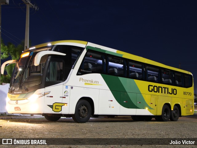 Empresa Gontijo de Transportes 18770 na cidade de Teresina, Piauí, Brasil, por João Victor. Número da foto: #10691099.