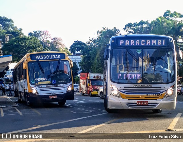 Viação Barra do Piraí Turismo RJ 113.030 na cidade de Barra do Piraí, Rio de Janeiro, Brasil, por Luiz Fabio Silva. Número da foto: #10688898.