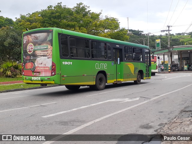Transportes Cisne 1901 na cidade de Itabira, Minas Gerais, Brasil, por Paulo Cesar. Número da foto: #10690208.