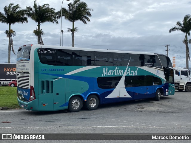 Marlim Azul Turismo 3434 na cidade de Serra, Espírito Santo, Brasil, por Marcos Demetrio. Número da foto: #10689518.