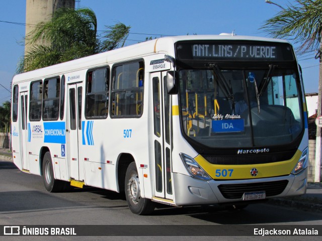 Expresso Santo Antônio 507 na cidade de Satuba, Alagoas, Brasil, por Edjackson Atalaia. Número da foto: #10689936.