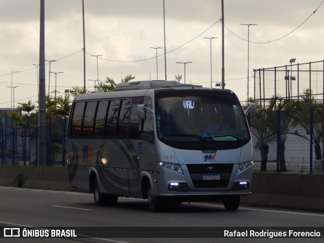 MV Transportes 1421 na cidade de Jaboatão dos Guararapes, Pernambuco, Brasil, por Rafael Rodrigues Forencio. ID da foto: 10688100.