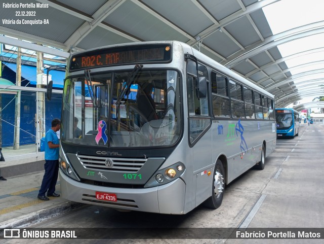 Viação Rosa Vitória da Conquista 1071 na cidade de Vitória da Conquista, Bahia, Brasil, por Fabrício Portella Matos. ID da foto: 10690834.