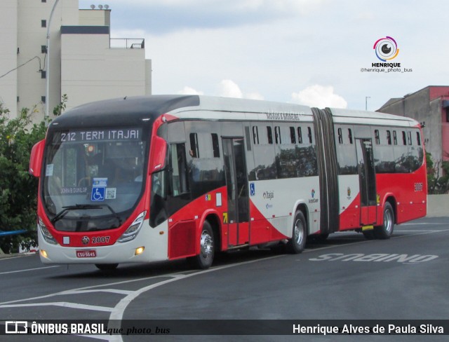Itajaí Transportes Coletivos 2007 na cidade de Campinas, São Paulo, Brasil, por Henrique Alves de Paula Silva. Número da foto: #10691179.