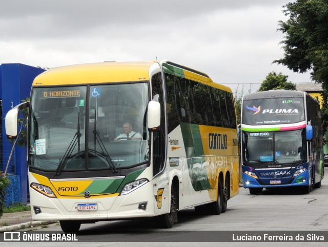 Empresa Gontijo de Transportes 15010 na cidade de São Paulo, São Paulo, Brasil, por Luciano Ferreira da Silva. ID da foto: 10690289.