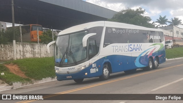 Trans Isaak Turismo 1006 na cidade de Formiga, Minas Gerais, Brasil, por Diego Felipe. ID da foto: 10689147.