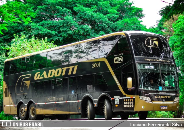 Auto Viação Gadotti 3601 na cidade de São Paulo, São Paulo, Brasil, por Luciano Ferreira da Silva. Número da foto: #10690283.