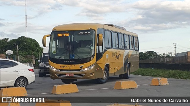 Ouro Negro Transportes e Turismo 3100 na cidade de Resende, Rio de Janeiro, Brasil, por Gabriel Nunes de Carvalho. Número da foto: #10688440.
