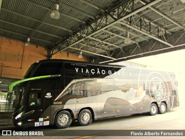 Viação Garcia 86068 na cidade de Sorocaba, São Paulo, Brasil, por Flavio Alberto Fernandes. Número da foto: #10690231.