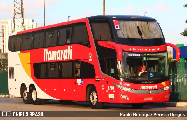 Expresso Itamarati 6700 na cidade de São Paulo, São Paulo, Brasil, por Paulo Henrique Pereira Borges. Número da foto: #10689749.