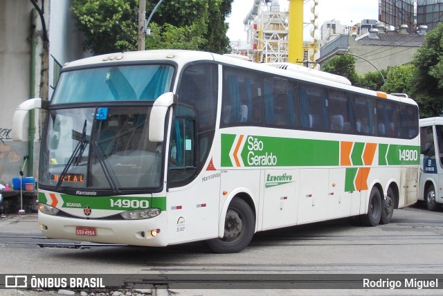 Cia. São Geraldo de Viação 14900 na cidade de Rio de Janeiro, Rio de Janeiro, Brasil, por Rodrigo Miguel. Número da foto: #10690037.