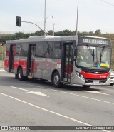 Pêssego Transportes 4 7158 na cidade de São Paulo, São Paulo, Brasil, por LUIS FELIPE CANDIDO NERI. Número da foto: #:id.