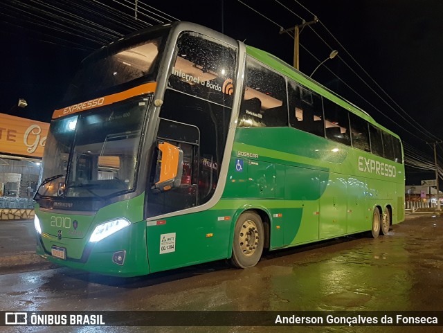 Expresso Transporte e Turismo Ltda. 2010 na cidade de Campo Verde, Mato Grosso, Brasil, por Anderson Gonçalves da Fonseca. Número da foto: #10691391.