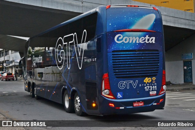 Viação Cometa 17311 na cidade de Belo Horizonte, Minas Gerais, Brasil, por Eduardo Ribeiro. Número da foto: #10694870.