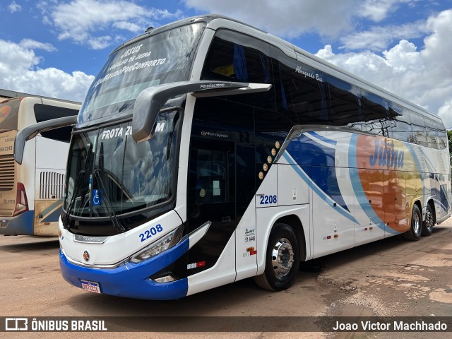 Viação Juína 2208 na cidade de Cuiabá, Mato Grosso, Brasil, por Joao Victor Machhado. Número da foto: #10694288.