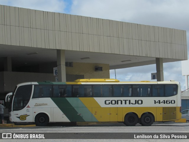 Empresa Gontijo de Transportes 14460 na cidade de Caruaru, Pernambuco, Brasil, por Lenilson da Silva Pessoa. ID da foto: 10693120.