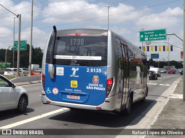 Transcooper > Norte Buss 2 6135 na cidade de São Paulo, São Paulo, Brasil, por Rafael Lopes de Oliveira. Número da foto: #10691517.