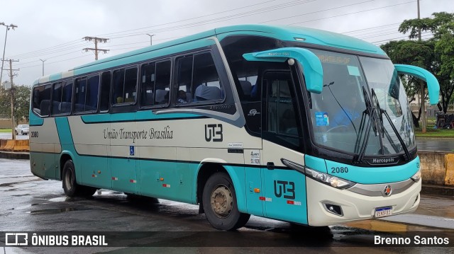 UTB - União Transporte Brasília 2080 na cidade de Taguatinga, Distrito Federal, Brasil, por Brenno Santos. Número da foto: #10694417.