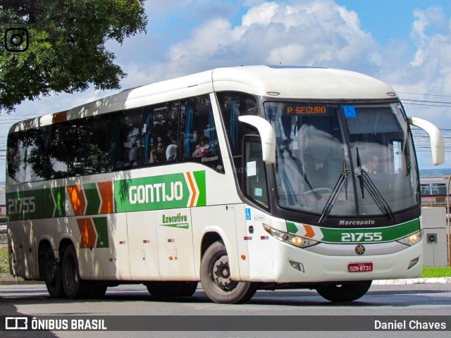 Empresa Gontijo de Transportes 21755 na cidade de Brasília, Distrito Federal, Brasil, por Daniel Chaves. ID da foto: 10691505.