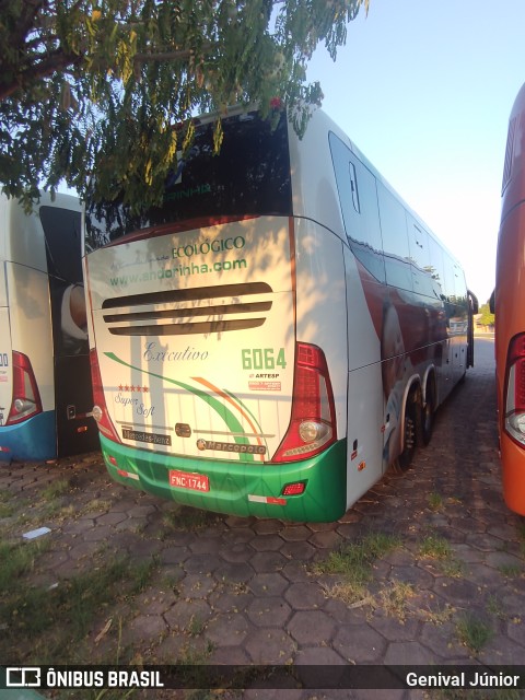 Empresa de Transportes Andorinha 6064 na cidade de Corumbá, Mato Grosso do Sul, Brasil, por Genival Júnior. Número da foto: #10692958.