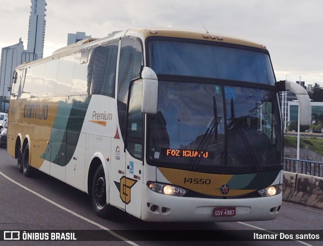 Empresa Gontijo de Transportes 14550 na cidade de Salvador, Bahia, Brasil, por Itamar dos Santos. ID da foto: 10694595.