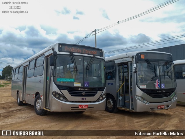 Viação Rosa Vitória da Conquista 1404 na cidade de Vitória da Conquista, Bahia, Brasil, por Fabrício Portella Matos. Número da foto: #10695098.