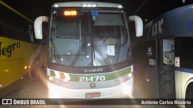 Empresa Gontijo de Transportes 21470 na cidade de Tanguá, Rio de Janeiro, Brasil, por Antônio Carlos Rosário. ID da foto: 10695067.