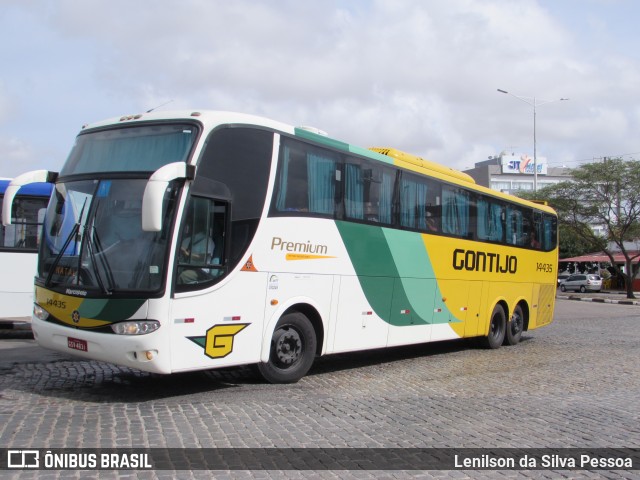 Empresa Gontijo de Transportes 14435 na cidade de Caruaru, Pernambuco, Brasil, por Lenilson da Silva Pessoa. ID da foto: 10693182.