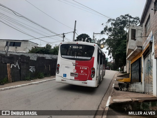 Allibus Transportes 4 5758 na cidade de São Paulo, São Paulo, Brasil, por MILLER ALVES. ID da foto: 10691432.