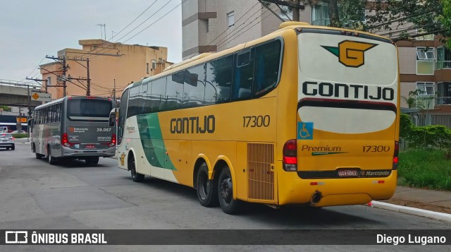 Empresa Gontijo de Transportes 17300 na cidade de São Paulo, São Paulo, Brasil, por Diego Lugano. ID da foto: 10692610.