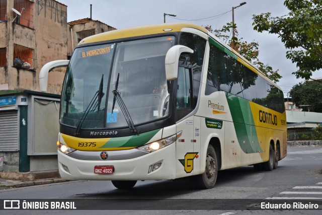 Empresa Gontijo de Transportes 19375 na cidade de Belo Horizonte, Minas Gerais, Brasil, por Eduardo Ribeiro. ID da foto: 10694873.