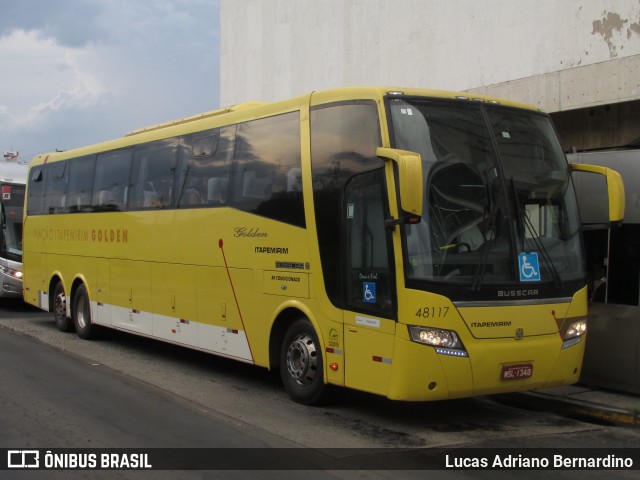 Viação Itapemirim 48117 na cidade de Campinas, São Paulo, Brasil, por Lucas Adriano Bernardino. ID da foto: 10694554.