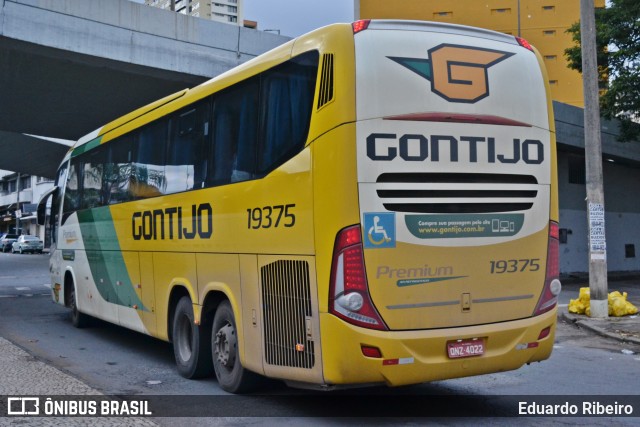 Empresa Gontijo de Transportes 19375 na cidade de Belo Horizonte, Minas Gerais, Brasil, por Eduardo Ribeiro. ID da foto: 10694875.