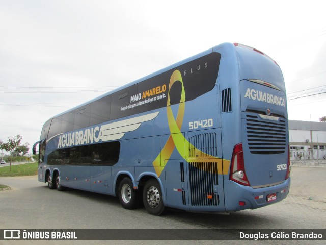 Viação Águia Branca 50420 na cidade de Governador Valadares, Minas Gerais, Brasil, por Douglas Célio Brandao. Número da foto: #10694295.