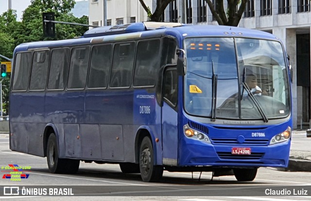 Expresso Pégaso D87886 na cidade de Rio de Janeiro, Rio de Janeiro, Brasil, por Claudio Luiz. ID da foto: 10693669.