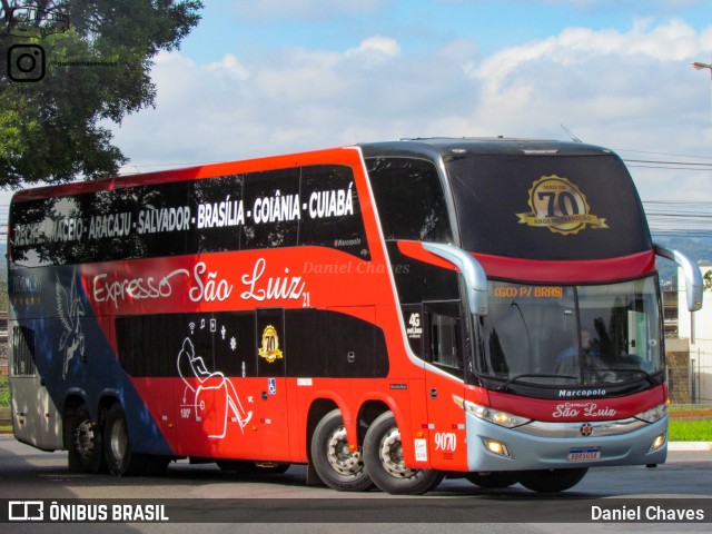 Expresso São Luiz 9070 na cidade de Brasília, Distrito Federal, Brasil, por Daniel Chaves. Número da foto: #10693402.