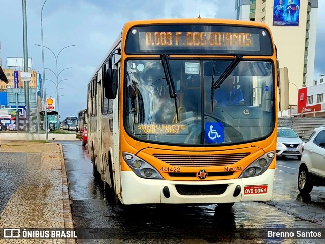 Auto Viação Marechal Brasília 441422 na cidade de Taguatinga, Distrito Federal, Brasil, por Brenno Santos. ID da foto: 10691981.