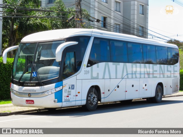 Auto Viação Catarinense 3319 na cidade de Curitiba, Paraná, Brasil, por Ricardo Fontes Moro. Número da foto: #10692446.