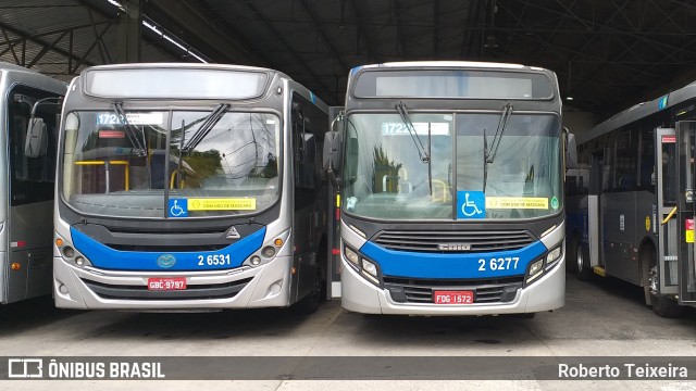 Transcooper > Norte Buss 2 6277 na cidade de São Paulo, São Paulo, Brasil, por Roberto Teixeira. ID da foto: 10693157.