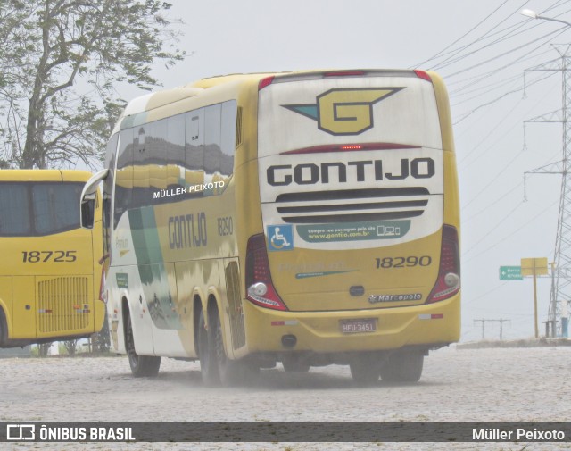 Empresa Gontijo de Transportes 18290 na cidade de Rio Largo, Alagoas, Brasil, por Müller Peixoto. ID da foto: 10691234.