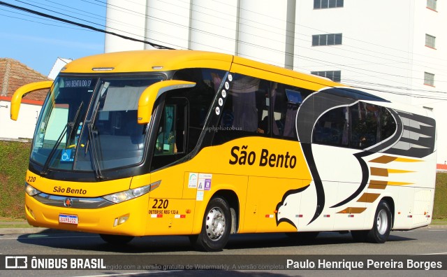 Expresso São Bento 220 na cidade de Curitiba, Paraná, Brasil, por Paulo Henrique Pereira Borges. Número da foto: #10694713.