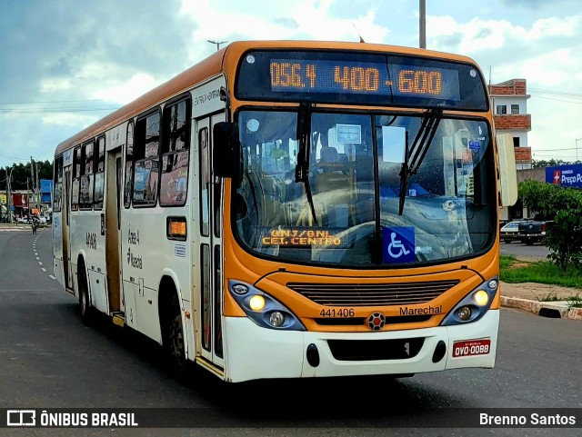 Auto Viação Marechal Brasília 441406 na cidade de Samambaia, Distrito Federal, Brasil, por Brenno Santos. Número da foto: #10691947.