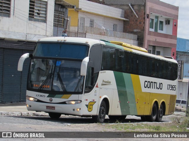 Empresa Gontijo de Transportes 17365 na cidade de Caruaru, Pernambuco, Brasil, por Lenilson da Silva Pessoa. ID da foto: 10693235.