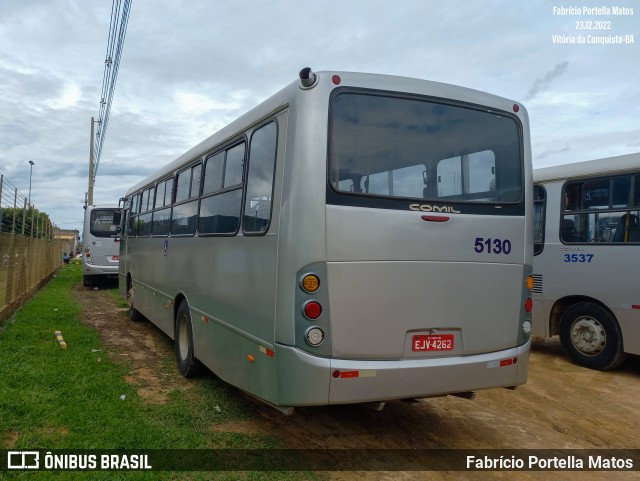 Viação Rosa Vitória da Conquista 5130 na cidade de Vitória da Conquista, Bahia, Brasil, por Fabrício Portella Matos. ID da foto: 10695070.