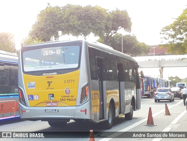 Upbus Qualidade em Transportes 3 5771 na cidade de São Paulo, São Paulo, Brasil, por Andre Santos de Moraes. Número da foto: #10691398.