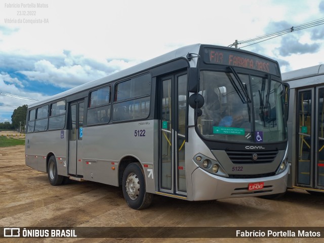 Viação Rosa Vitória da Conquista 5122 na cidade de Vitória da Conquista, Bahia, Brasil, por Fabrício Portella Matos. Número da foto: #10693608.